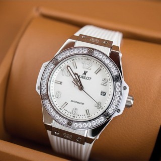 위** 수입고급 BIG BANG ONE CLICK STEEL WHITE DIAMONDS