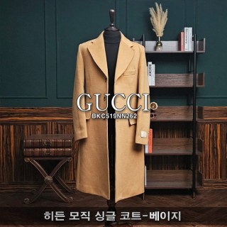 G.C 히든 모직 싱글 코트